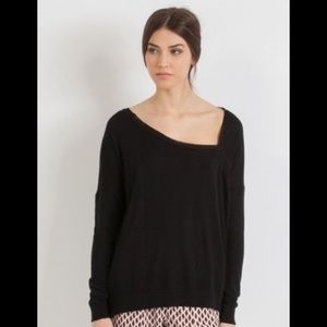 👚MAJE PARIS👚 Cashmere Blend Oversized Top sz 1